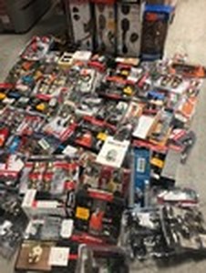 lot 304 image: View All Images   Lot of assorted door hardware open pkgs untested some have missing pcs