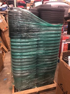 lot 306 image: Lot of 30 unit of Heavy Duty 54 Gal. Storage Tote with Lid not used