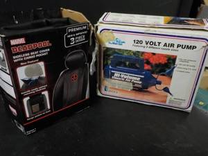 lot 15 image: 120 Volt Air Pump and Marvel Sidele...
