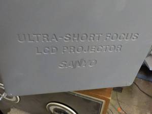 lot 73 image: Ultra-Short Focus LCD Projector SAN...