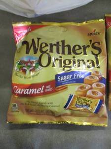 6- 2.75 oz bags of Sugar Free Werth...