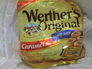 6- 2.75 oz bags of Sugar Free Werth...
