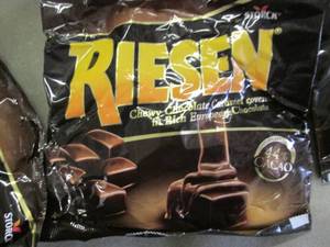 6- 5.5 oz Bags Riesen Chewy Chocola...