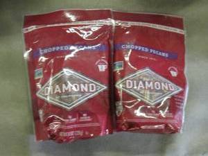 2 - 8 oz Bags Diamond Chopped Pecan...