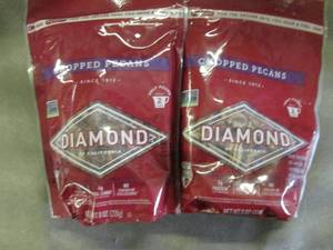 2 - 8 oz Bags Diamond Chopped Pecan...