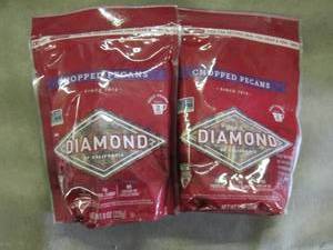 2 - 8 oz Bags Diamond Chopped Pecan...