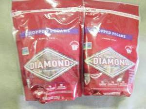 2 - 8 oz Bags Diamond Chopped Pecan...