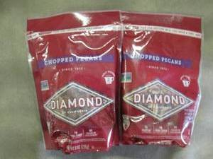 2 - 8 oz Bags Diamond Chopped Pecan...
