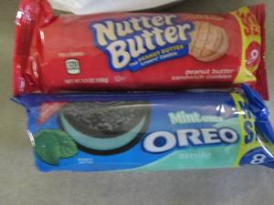 Nutter Butters & Mint Oreos...