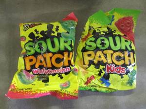 12- 8 oz Sour Patch Kids...