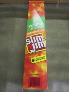 Box of 24 Turkey Habenero Slim Jims...