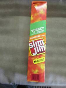 Box of 24 Turkey Habenero Slim Jims...