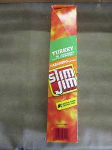 Box of 24 Turkey Habenero Slim Jims...