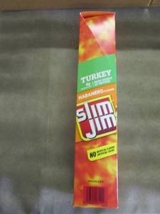 Box of 24 Turkey Habenero Slim Jims...