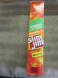 Box of 24 Turkey Habenero Slim Jims...
