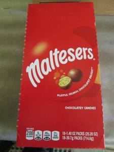 1 box of 18-1.4 oz packs Maltesers ...