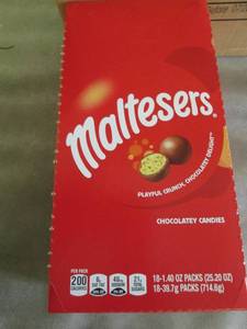 1 box of 18-1.4 oz packs Maltesers ...