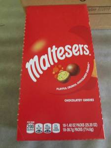 1 box of 18-1.4 oz packs Maltesers ...