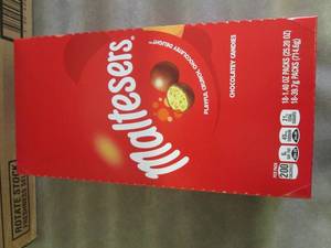 1 box of 18-1.4 oz packs Maltesers ...