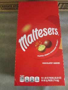 1 box of 18-1.4 oz packs Maltesers ...