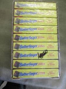 Box of 9 pks Butterfinger Bites...