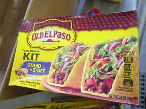 4 Old El Paso Taco Kits...
