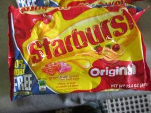 3 - 15.4 oz Bags Starbursts...