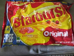 3 - 15.4 oz Bags Starbursts...