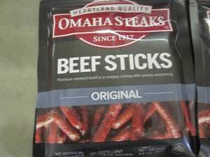 3- 4.6 oz Pkgs Omaha Steaks Beef St...