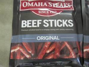 3- 4.6 oz Pkgs Omaha Steaks Beef St...