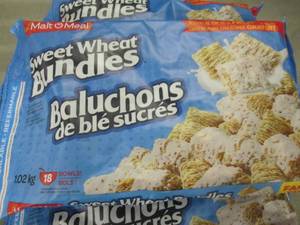 3 - 1.02 kg Bags of Malt o Meal Swe...