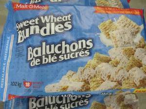 3 - 1.02 kg Bags of Malt o Meal Swe...