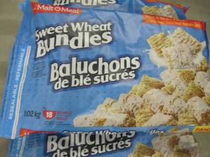 3 - 1.02 kg Bags of Malt o Meal Swe...