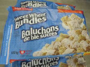 3 - 1.02 kg Bags of Malt o Meal Swe...