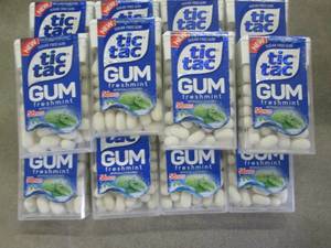 12 packs TicTac FreshMint Gum...