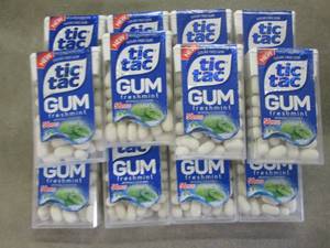12 packs TicTac FreshMint Gum...