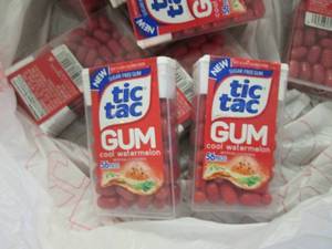 12 packs TicTac Cool Watermelon Gum...