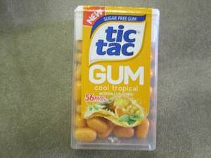 12 packs TicTac Cool Tropical Gum...