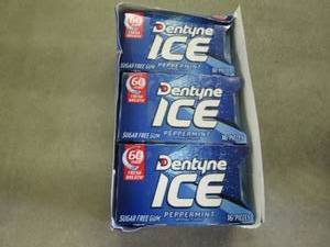 12 pks Dentyne Ice Gum...