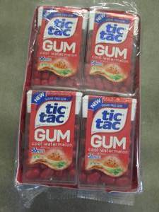 12 packs TicTac Cool Watermelon Gum...