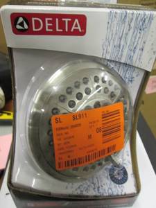 Delta 5-Spray 5 in. Fixed Shower He...