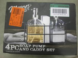 Mason Craft & More 4 pc Soap Pump &...