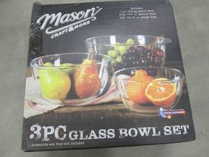 Mason Craft & More 3 pc Glass Mixin...