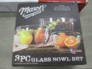 Mason Craft & More 3 pc Glass Mixin...