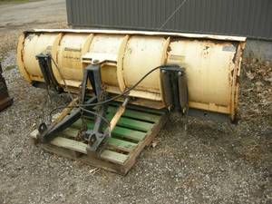 lot 5 image: Diamond 8 Snowblow Blade and Bracket