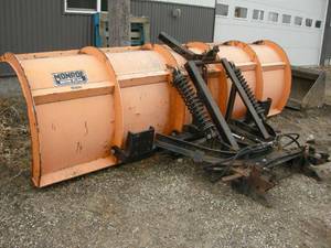 lot 6 image: Monroe 12 Snowplow - Bracket and Mount