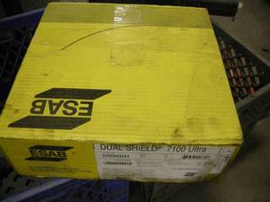 lot 50 image: ESAB Dual Shield 7100 Ultra Welding Wire Spool