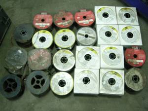 lot 51 image: Misc Weld Wire Spools