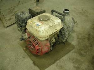 lot 63 image: Honda Powered Water Transfer Pump