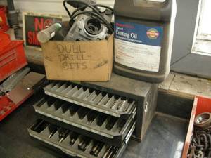 lot 84 image: Norseman Drillbit Cabinet with Bits